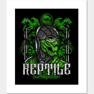 Reptile (Mortal Kombat) Posters and Art